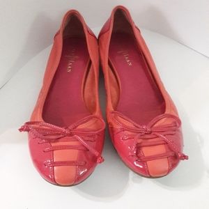 Pink Flats Leather Nike Air Reesa Cole Haan